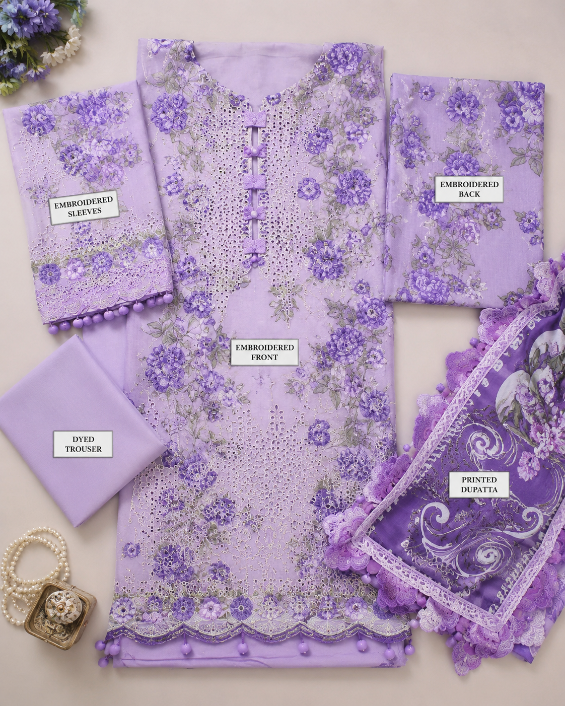 Lavender Grace 3-Piece Collection