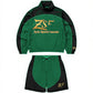 Men's Athletic Tracksuit Set | Black & Green