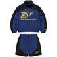 Men's Athletic Tracksuit Set | Black & Blue