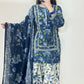 Moonlit Floral Lawn Suit